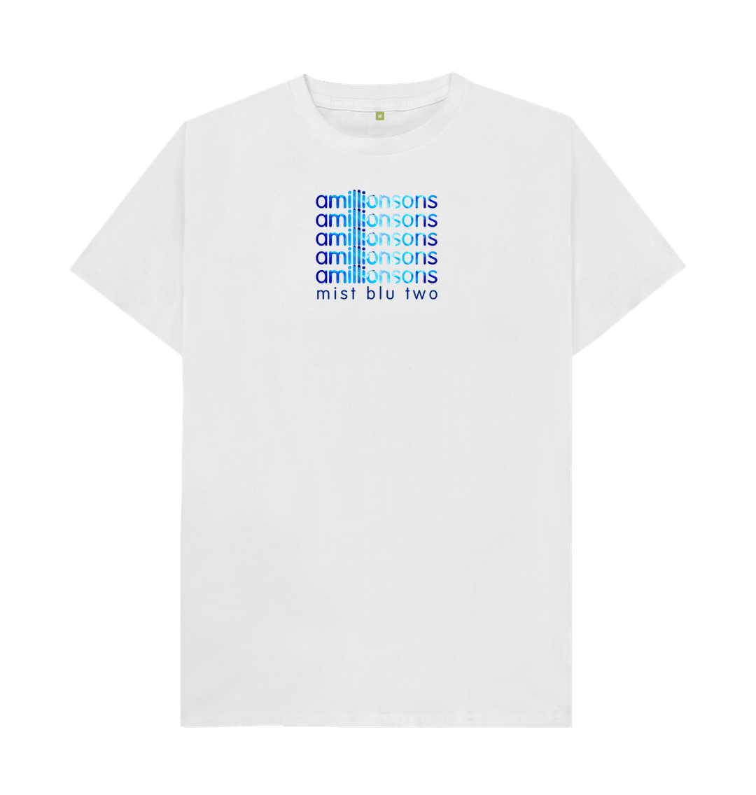 White misti blu two Vinyl T-Shirt