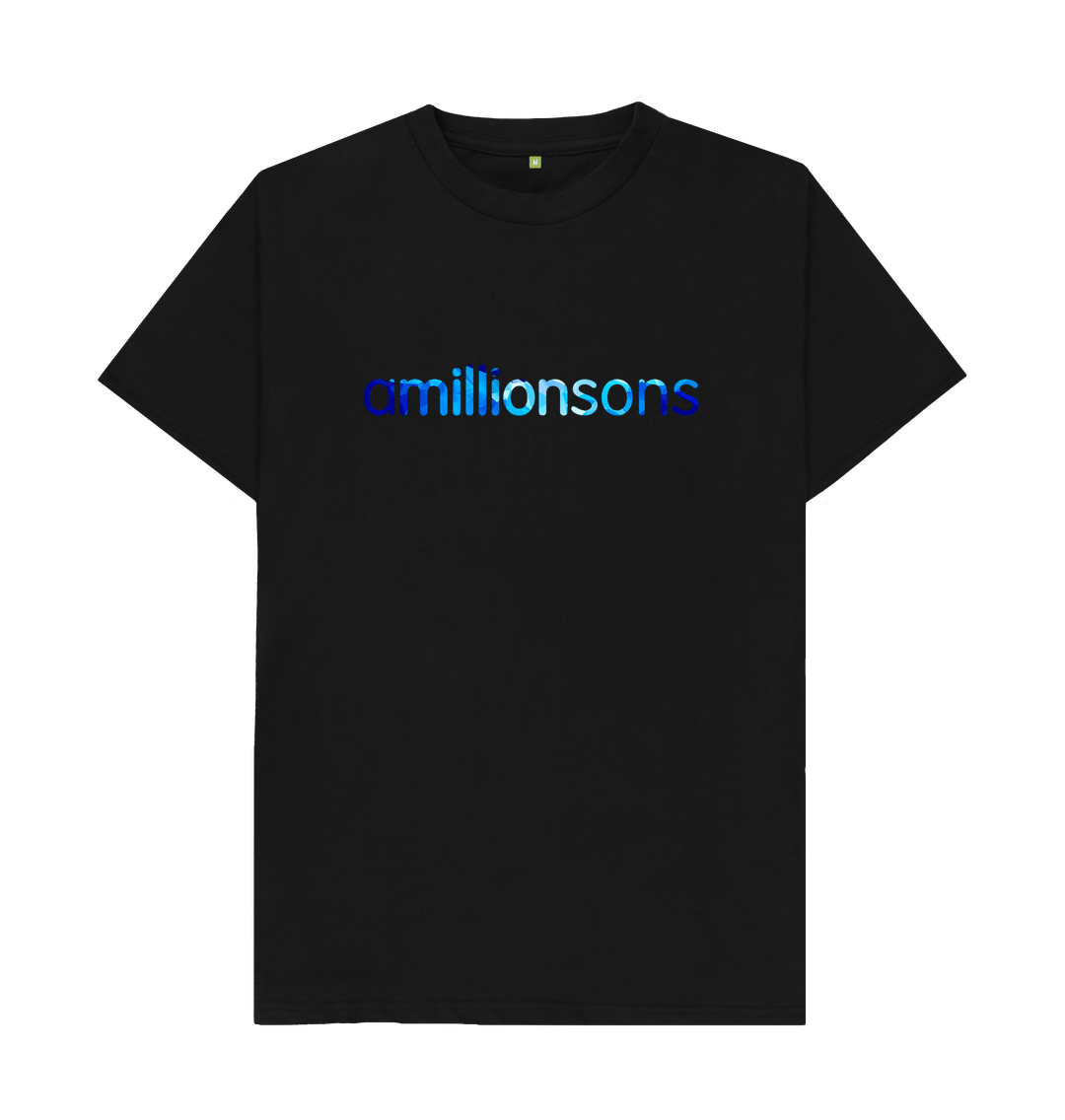 Black \u2018amillionsons\u2019 unisex t-shirt