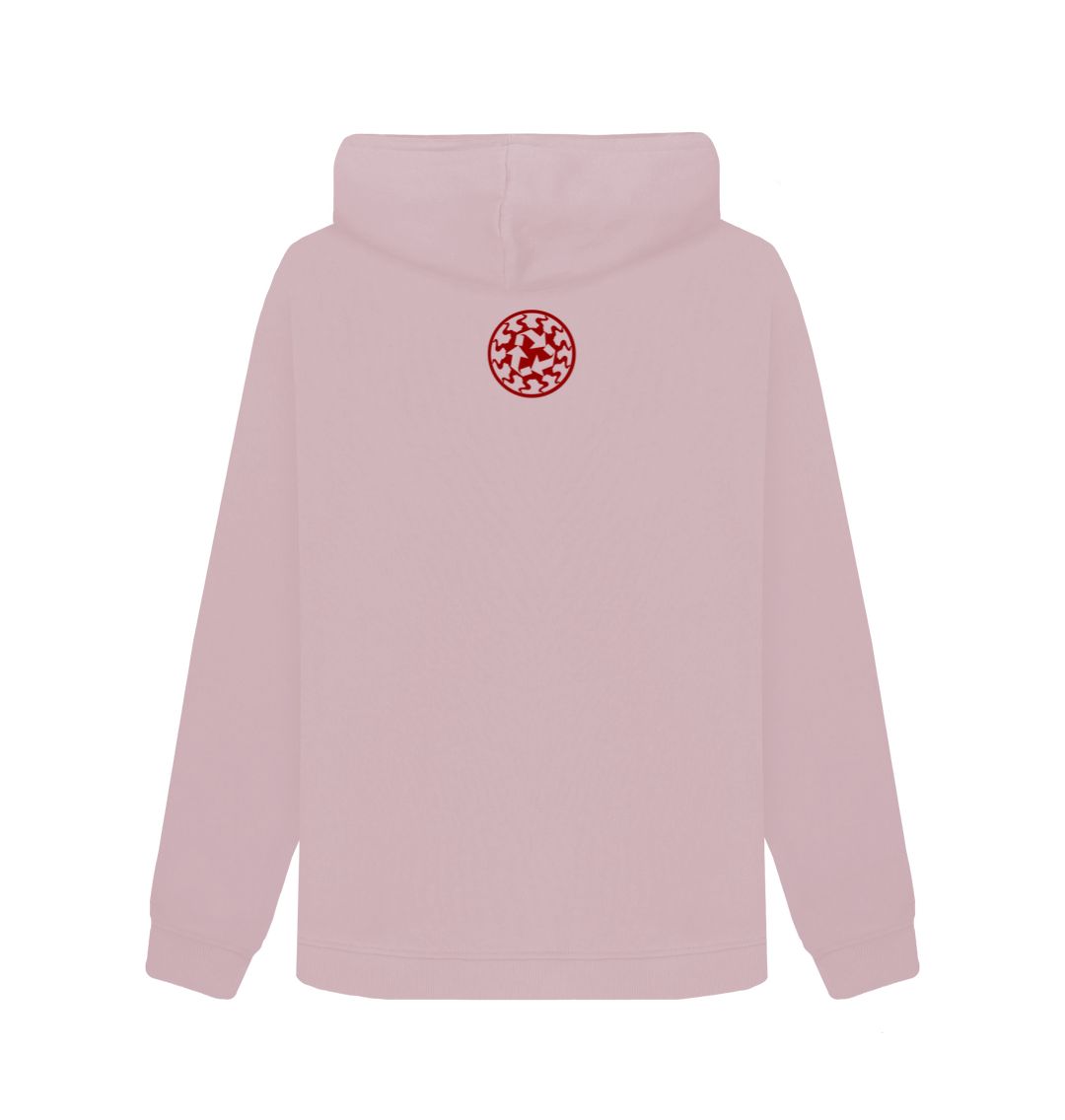 ‘amillionsons pink logo’ woman’s hoodie